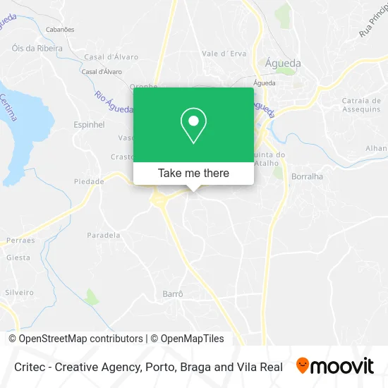 Critec - Creative Agency map