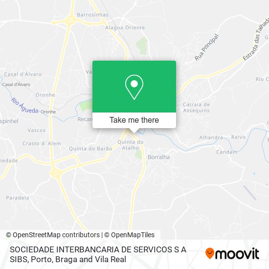 SOCIEDADE INTERBANCARIA DE SERVICOS S A SIBS map