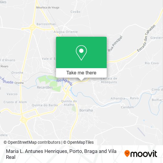 Maria L. Antunes Henriques mapa