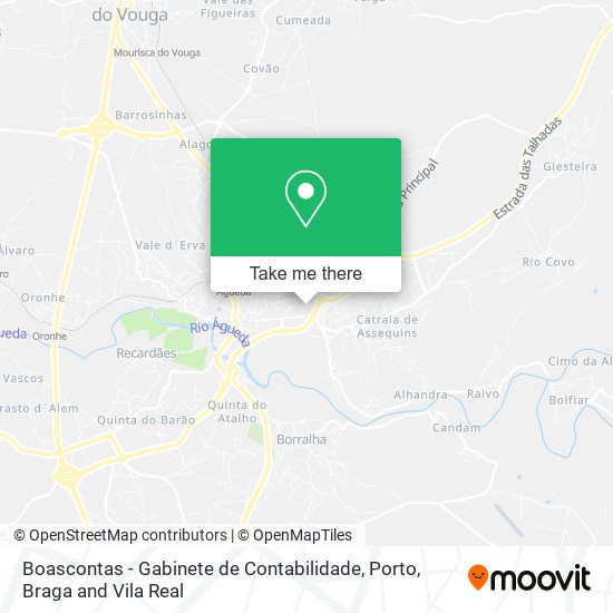 Boascontas - Gabinete de Contabilidade mapa