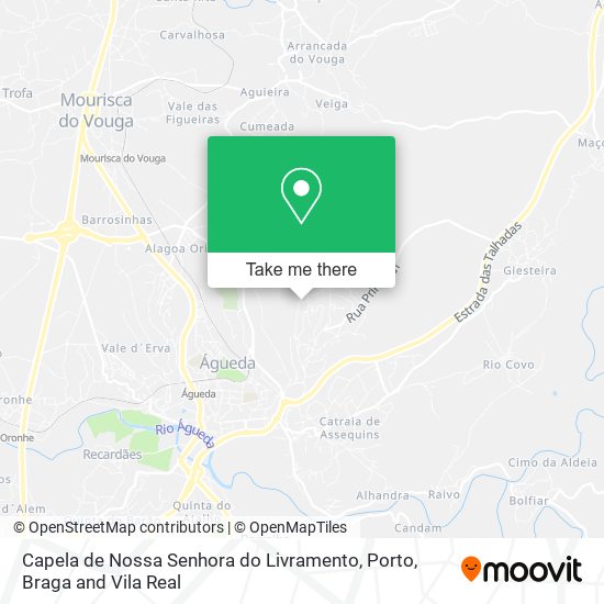 Capela de Nossa Senhora do Livramento map