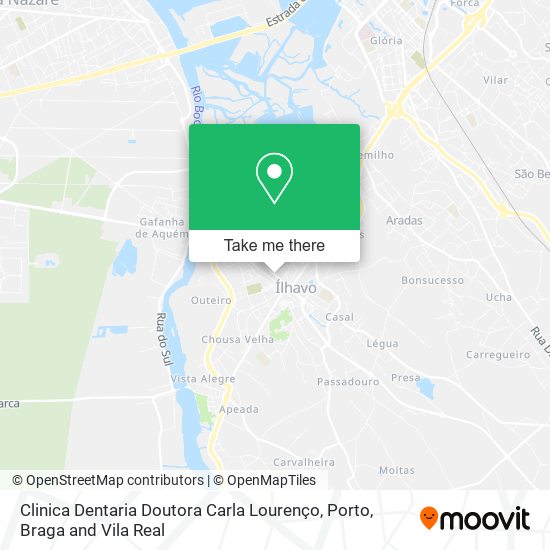 Clinica Dentaria Doutora Carla Lourenço map