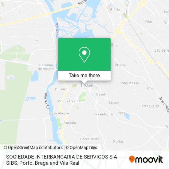 SOCIEDADE INTERBANCARIA DE SERVICOS S A SIBS map