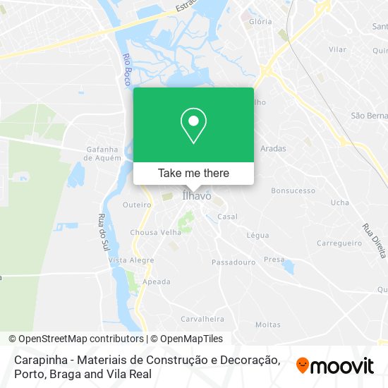 Carapinha - Materiais de Construção e Decoração map
