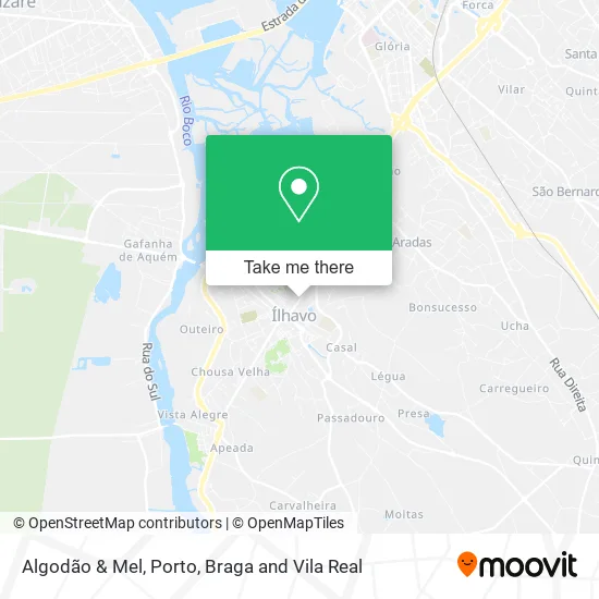Algodão & Mel map