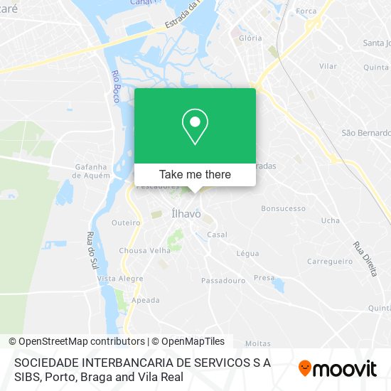 SOCIEDADE INTERBANCARIA DE SERVICOS S A SIBS map