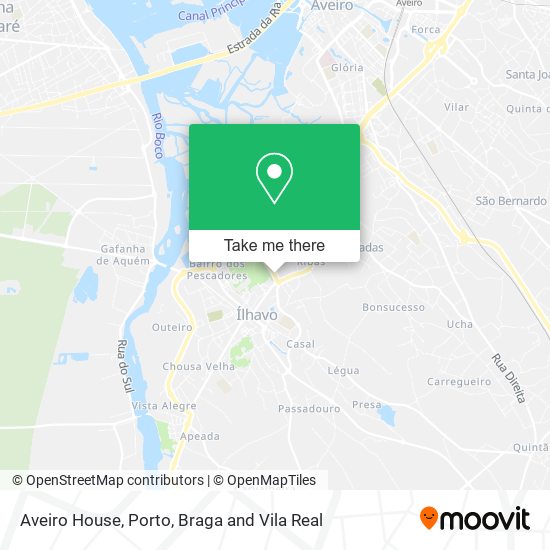 Aveiro House map