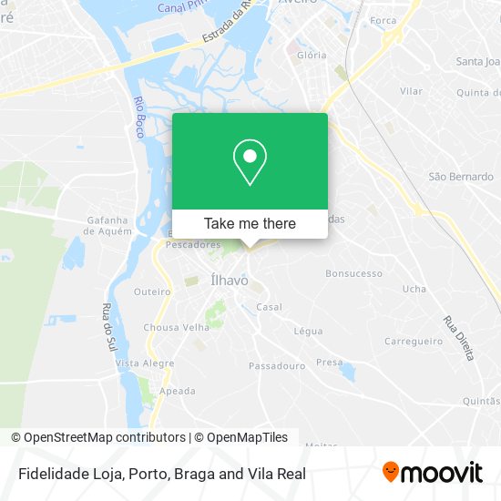 Fidelidade Loja map