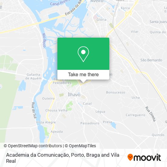 Academia da Comunicação map