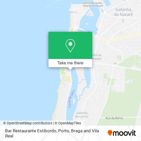 Bar Restaurante Estibordo map