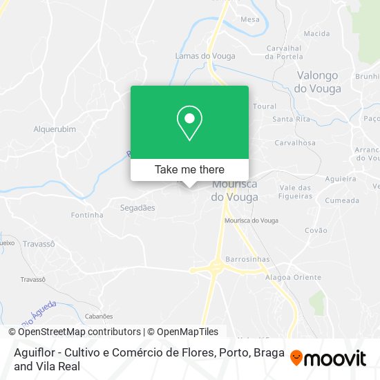 Aguiflor - Cultivo e Comércio de Flores map