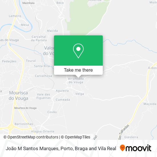 João M Santos Marques map