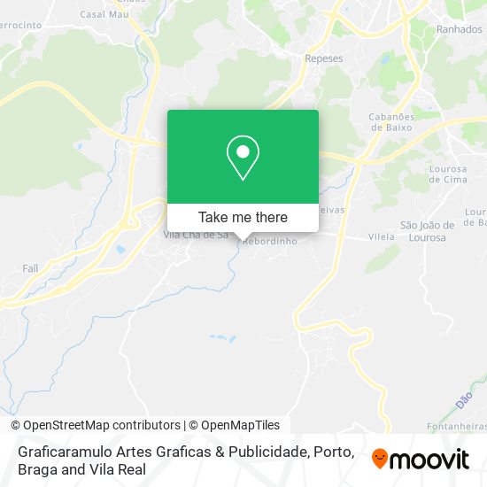 Graficaramulo Artes Graficas & Publicidade mapa