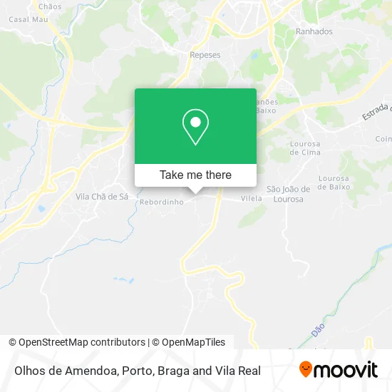 Olhos de Amendoa map