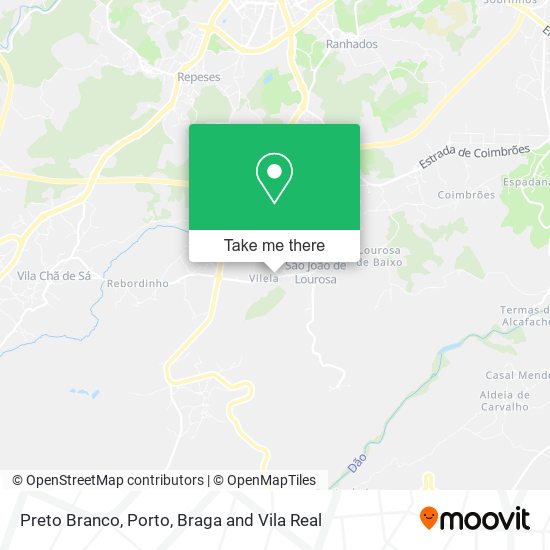 Preto Branco mapa