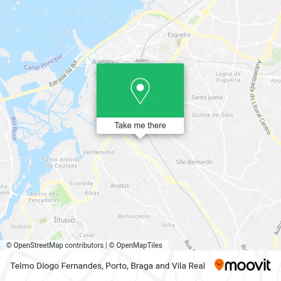 Telmo Diogo Fernandes map