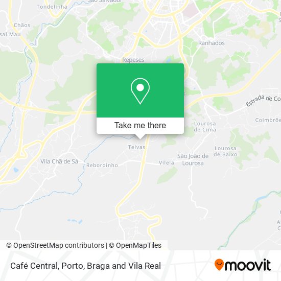 Café Central mapa
