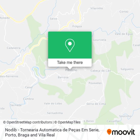 Nodib - Tornearia Automatica de Peças Em Serie map