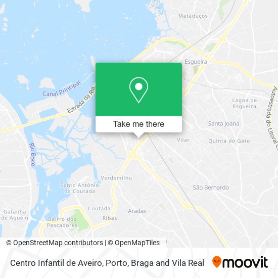 Centro Infantil de Aveiro map