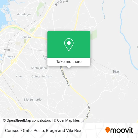 Corisco - Cafe map