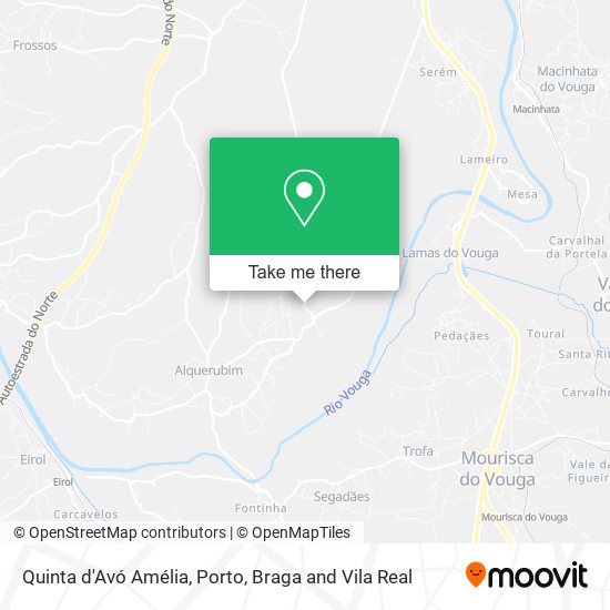 Quinta d'Avó Amélia map