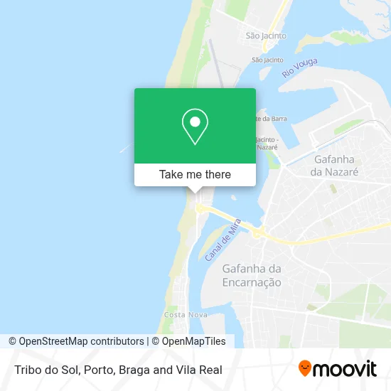 Tribo do Sol map