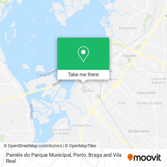 Painéis do Parque Municipal map