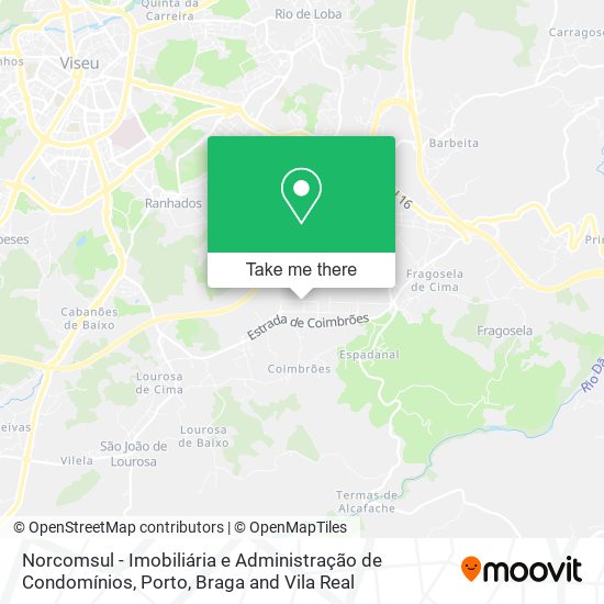 Norcomsul - Imobiliária e Administração de Condomínios mapa