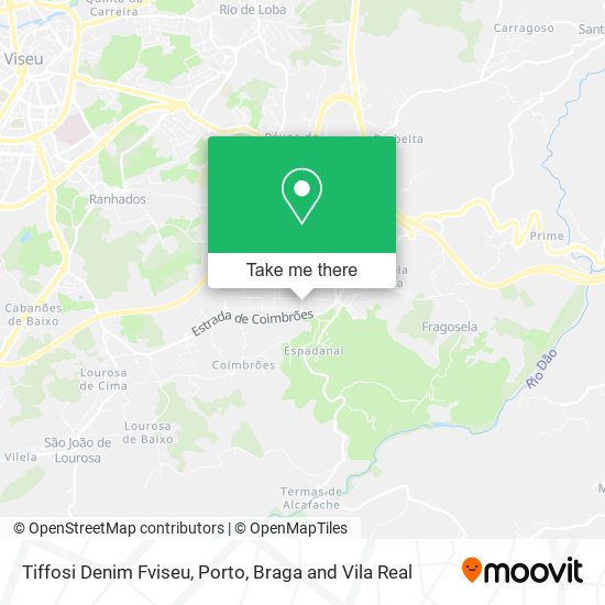 Tiffosi Denim Fviseu mapa