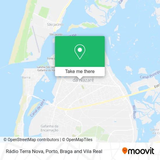 Rádio Terra Nova map