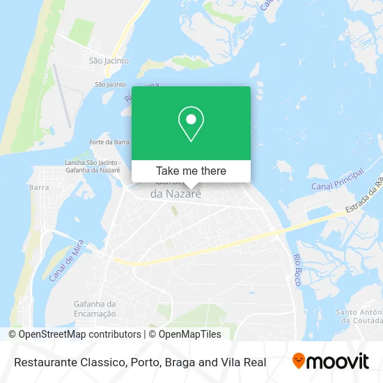 Restaurante Classico map