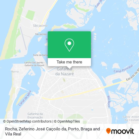 Rocha, Zeferino José Caçoilo da map