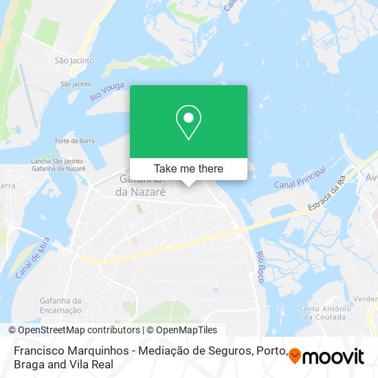 Francisco Marquinhos - Mediação de Seguros map