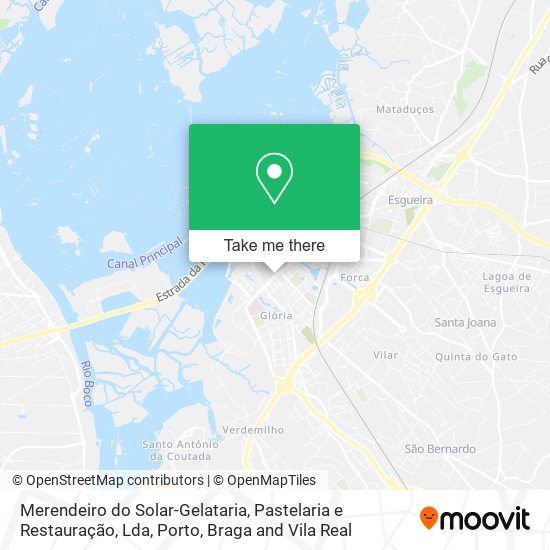 Merendeiro do Solar-Gelataria, Pastelaria e Restauração, Lda map