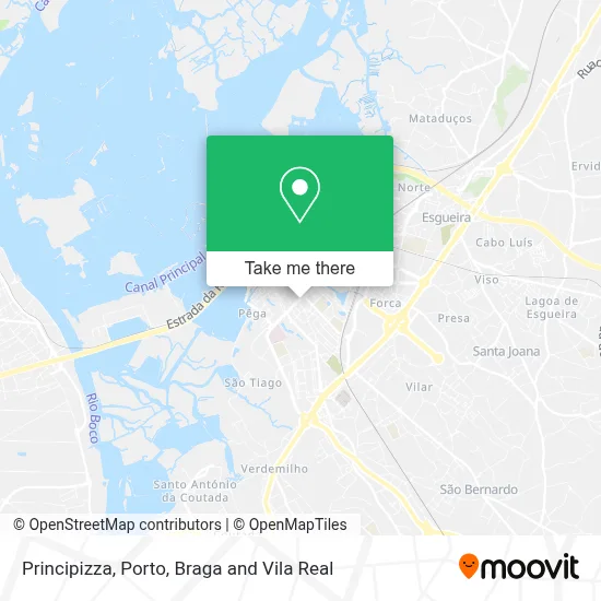 Principizza map