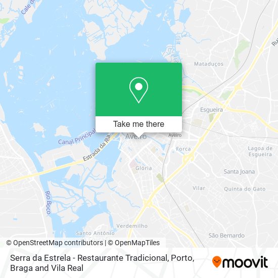Serra da Estrela - Restaurante Tradicional map