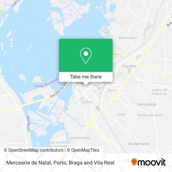 Mercearia de Natal map