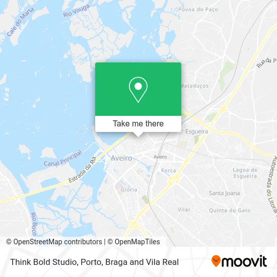 Think Bold Studio map