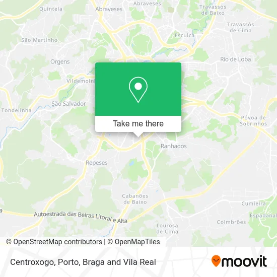Centroxogo map