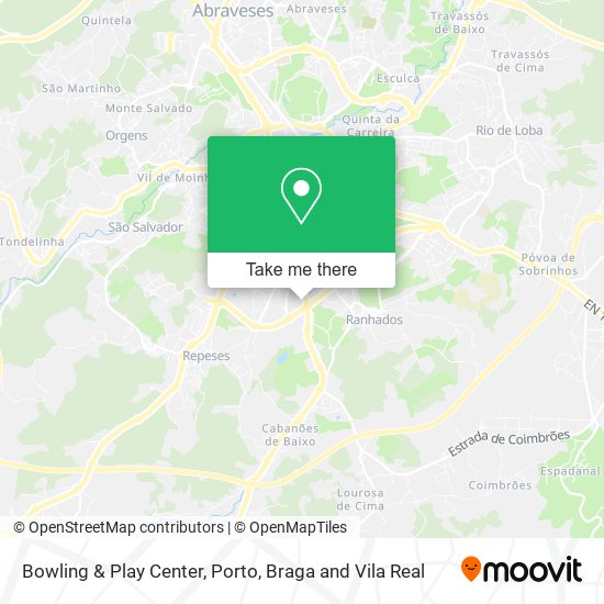 Bowling & Play Center mapa