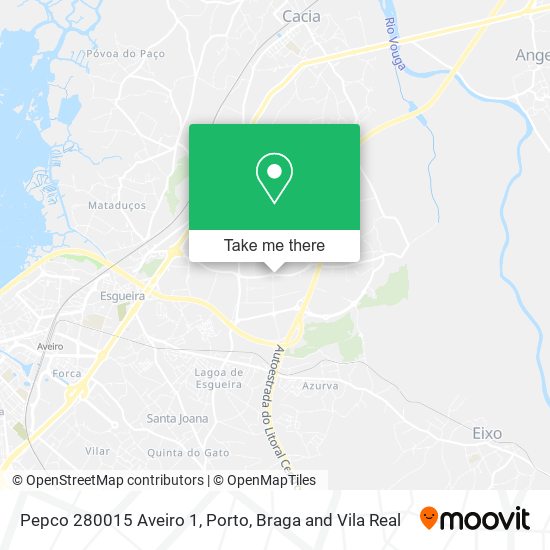 Pepco 280015 Aveiro 1 map