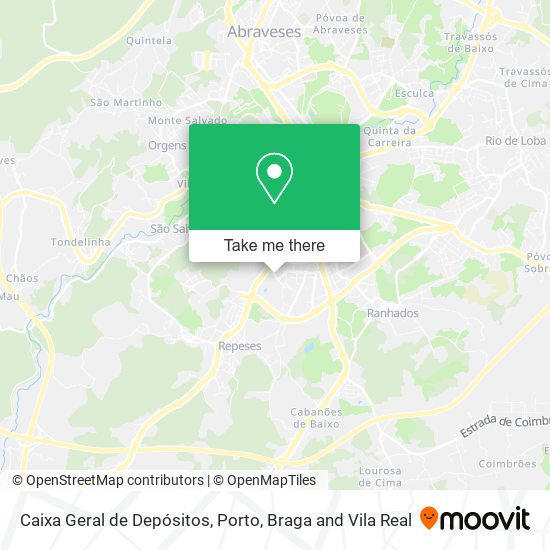 Caixa Geral de Depósitos map