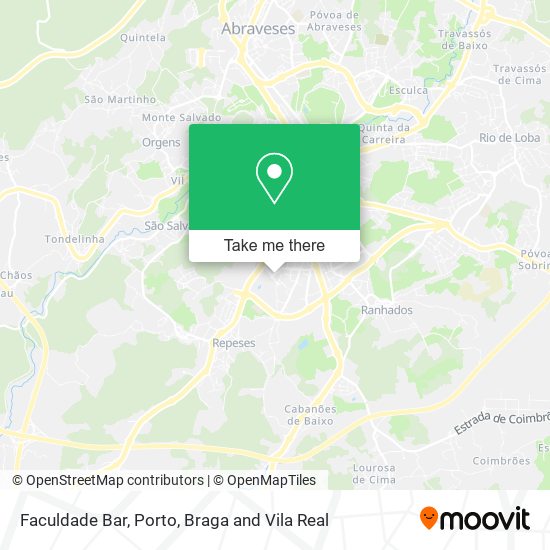 Faculdade Bar map