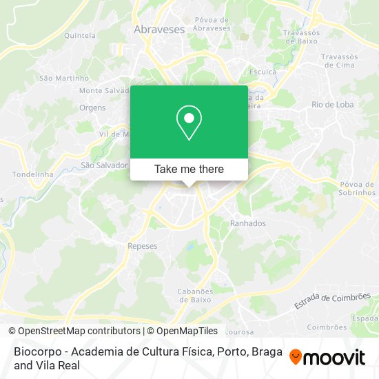 Biocorpo - Academia de Cultura Física map