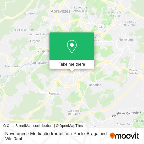 Novusmed - Mediação Imobiliária map