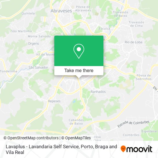 Lavaplus - Lavandaria Self Service map