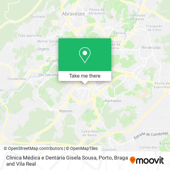 Clinica Médica e Dentária Gisela Sousa map