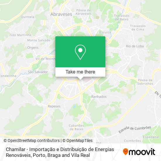 Chamilar - Importação e Distribuição de Energias Renováveis map