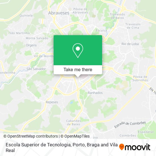 Escola Superior de Tecnologia map