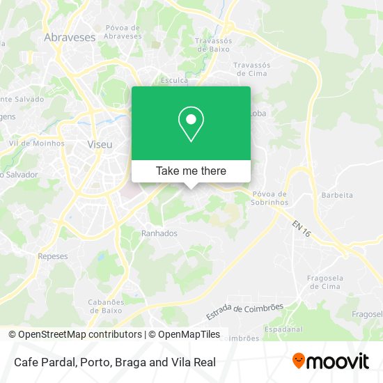 Cafe Pardal map